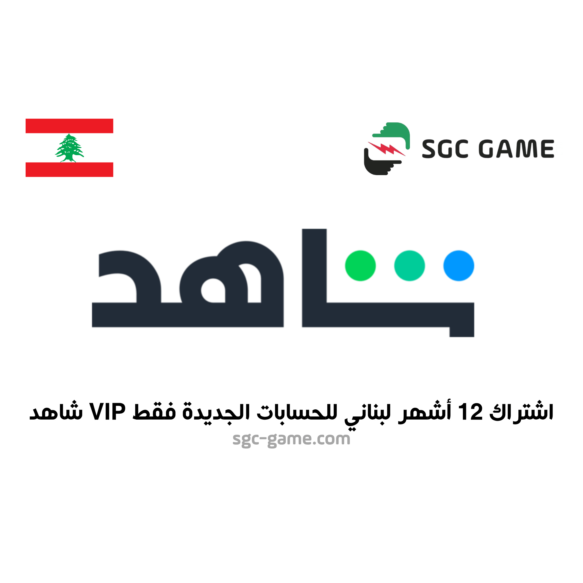 اشتراك 3 شهر لبنان حساب جديد فقط
