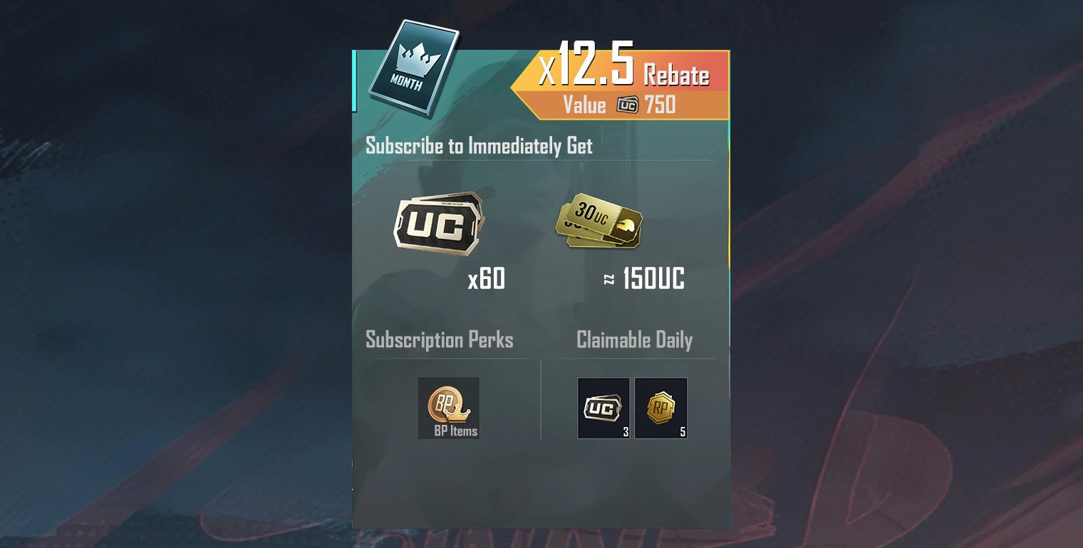 باقة Prime (1 Month) - PUBG Mobile: حزم الشراء